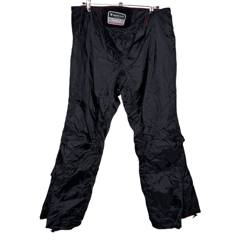 REV'IT Padded Pants Men's Medium Goretex Black Motorcycle Riding Waterproof Tour